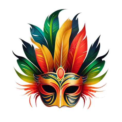 Gradient Color Carnival Mask Carnival Mask Mask Carnival Png