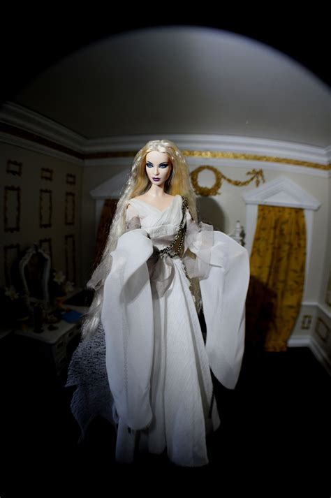 Haunted Beauty Ghost Barbie Doll In A Scale Diorama By Ken Haseltine Of Regent Miniatures