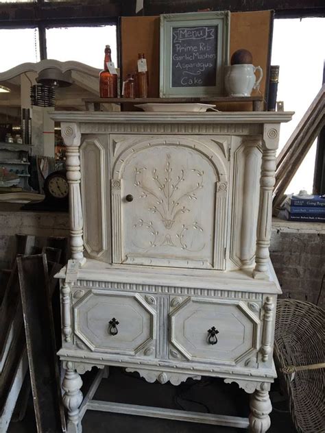 Antique Cabinet Painted With Amy Howard One Step Paint In Black Then In