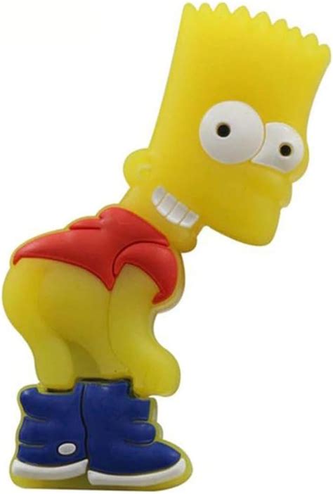 Buy 20 Bart Simpson Butt Mooning Cartoon 16gb Usb External Hard Drive