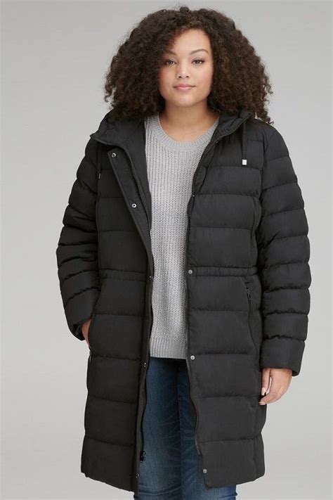 Plus Size Puffer Jackets For Women Plus Size Puffer Coat Black