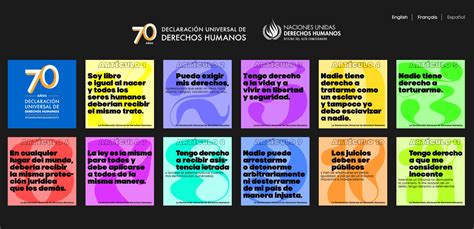 70 años de la declaración universal de derechos humanos enraíza derechos