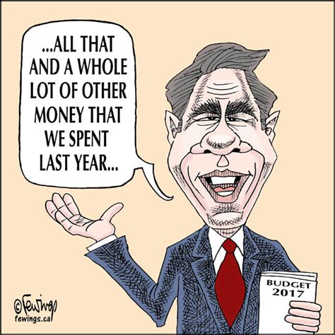 Liberal Budget Fewings Cartoons