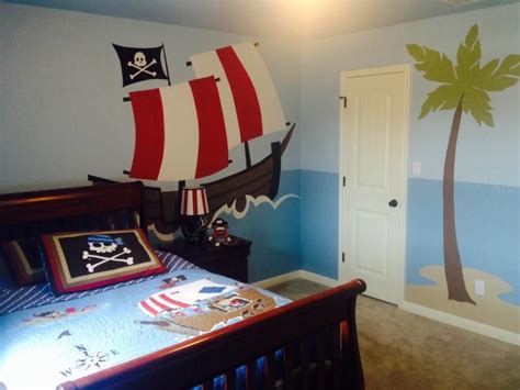 Boat Room Pirate Bedroom Kids Bedroom Guys Room Basement Inspiration