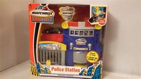Vintage ~ Matchbox Hero City Police Station Playset Ebay