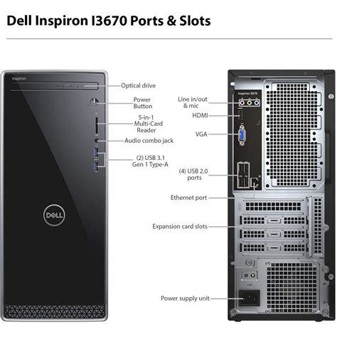 2019 Newest Dell Inspiron Premium Desktop Tower Latest 9th Gen Intel