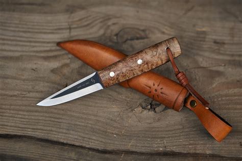 The Full Tang Puukko Knife N690 Steel Etsy