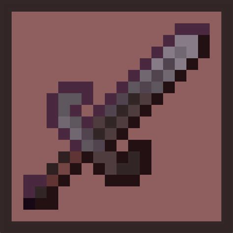 Simple Netherite Sword Redesign Rminecraft