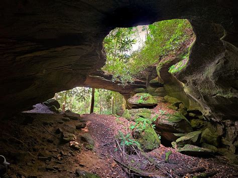 Hiking To Red Byrd Arch In Red River Gorge