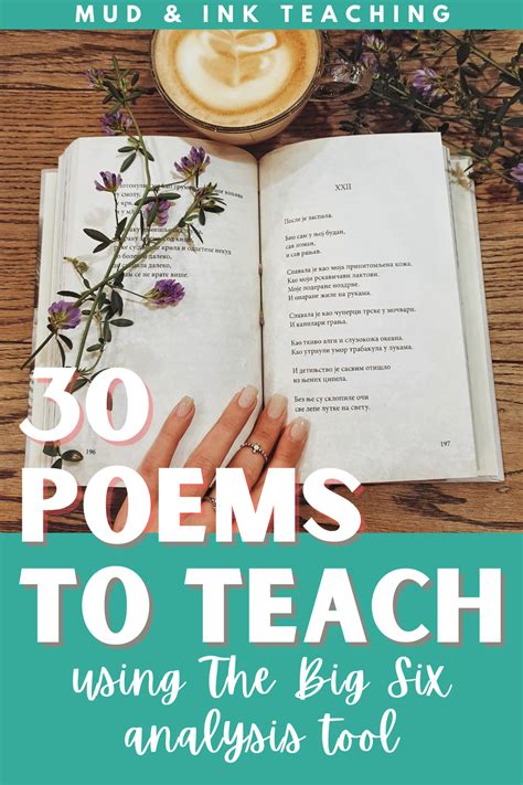 30 Poems To Teach Using The Big Six Artofit