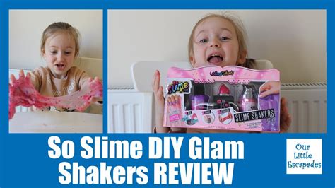 So Slime Diy Glam Shakers Review We Make Scented Slime From Scratch