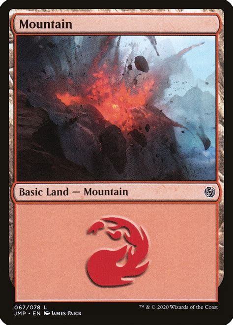 Mountain Jumpstart Mtg Print