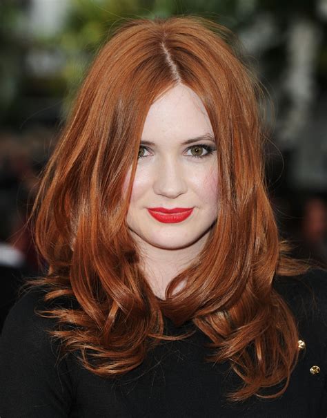 Red Hair Best Celebrity Hairstyles