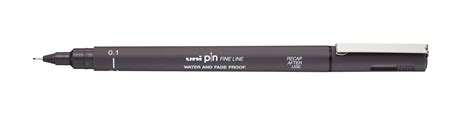 Uni Pin Fineliner Pen Dark Grey