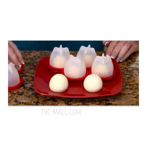 Best Discount Of 6pcspack Silicone Cup Egg Cooker Hard Boiled Eggs