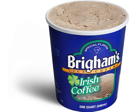 Limited Edition Irish Coffee Brighams Ice Cream