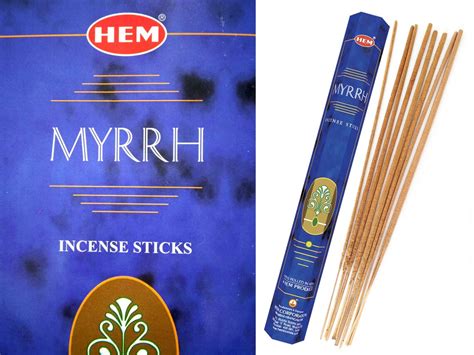 hem myrrh incense 20 sticks 11284 etsy