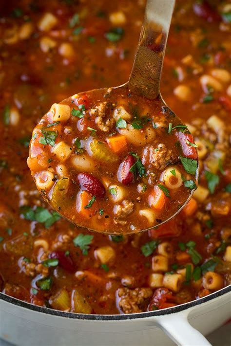 Pasta E Fagioli Soup Olive Garden Copycat Recipe Cooking Classy