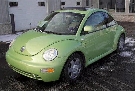 Cyber Green 2000 Volkswagen Beetle Paint Cross Reference