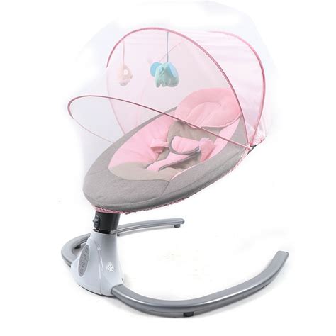 Electric Swing Chair Baby Bouncer Foldable Rocker Infant Cradle Rocker
