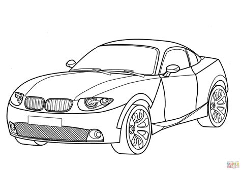 BMW XCoupe coloring page  Free Printable Coloring Pages
