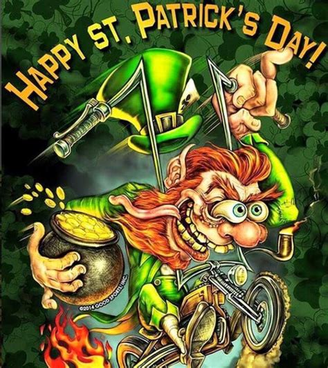 Pin By John Jones On St Patrick S Day Harley Davidson Art St