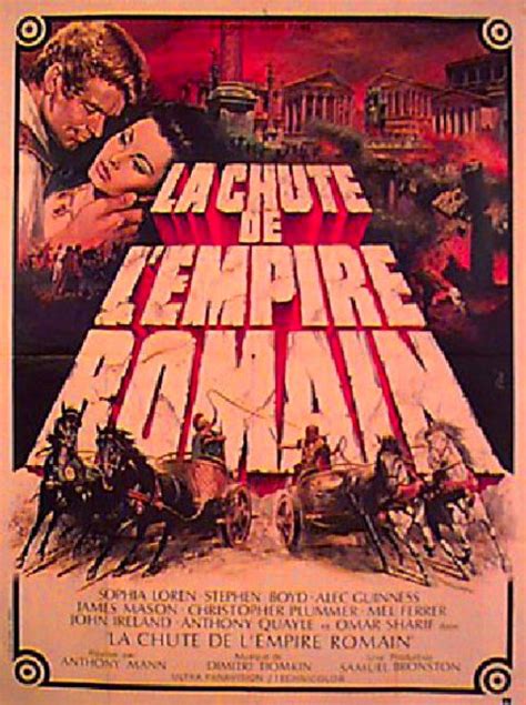 The Fall Of The Roman Empire Original 1964 French Grande Movie Poster