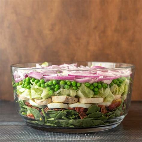 7 Layer Salad Straight From The Family Recipe Archives Hearth And Vine