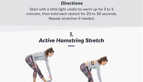 Printable Stretch Routine | POPSUGAR Fitness