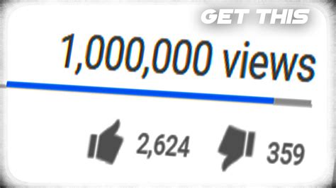 how to get to 1 million views on youtube 2017 youtube