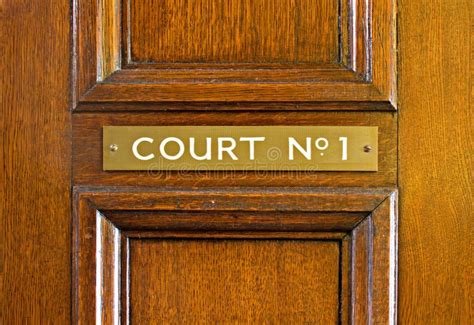 Court House Entrance Sign Stock Image Image Of Power 25321161
