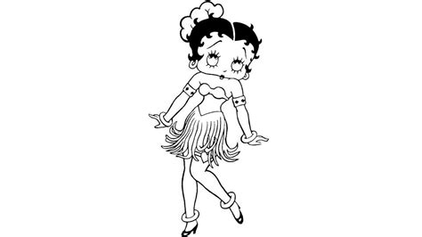 Dibujo Para Colorear De Betty Boop 11658