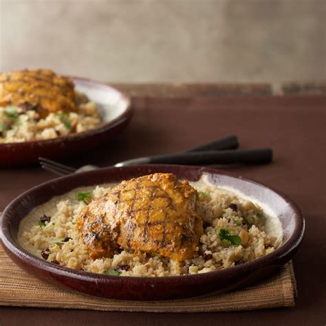 Maybe you would like to learn more about one of these? Tandoori Chicken Thighs with Lemon Couscous Recipe ...