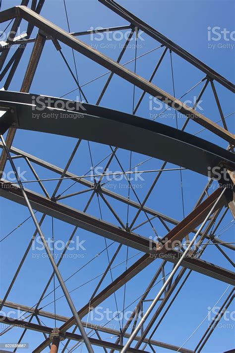 Construction Steelwork Steel Framework Structure Stock Photo Download