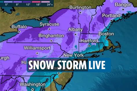 Snowstorm Izzy 2022 Live Updates Snow Totals Revealed On Map As