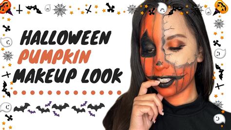 Halloween Pumpkin Makeup Look Tutorial 🎃 Youtube