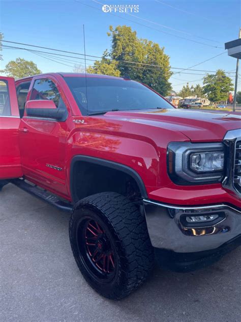 2016 Gmc Sierra 1500 With 20x10 19 Fuel Ignite And 33125r20 Falken