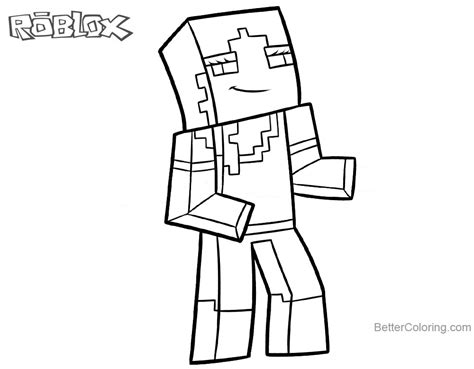 Print Alex From Minecraft Coloring Pages Minecraft Coloring Pages