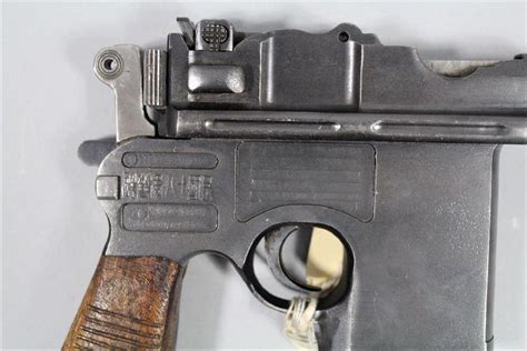 Chinese Made Mauser C96 Semi Automatic Pistol In45 Acp