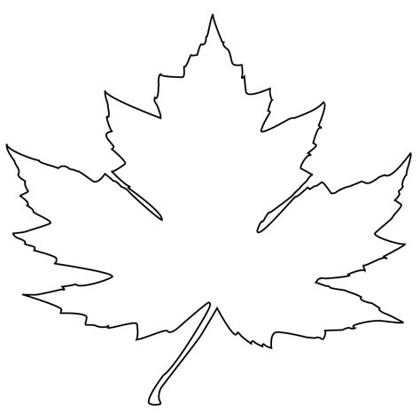 Maple Leaf Canada White