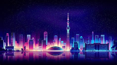 A collection of the top 40 4k neon wallpapers and backgrounds available for download for free. Neon City Wallpapers (21+ images) - WallpaperBoat