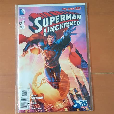 Superman Unchained 1 Variant Hobbies And Toys Books And Magazines Comics