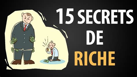 15 Choses Que Les Riches Ne Veulent Pas Que Les Pauvres Sâchent Youtube