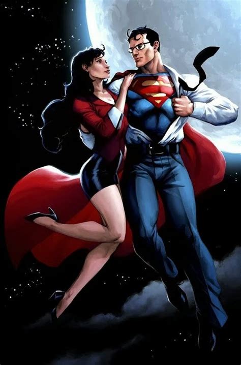 Superman And Lois Lane Superman Art Superman Wonder Woman Superman