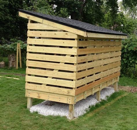 Simple Diy Firewood Rack With Roof 20 Easy To Build Diy Firewood Shed