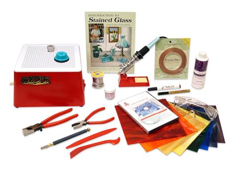 Premium Stained Glass Start Up Kit Stained Glass Delphi Glass Stain