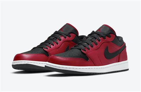 Air Jordan 1 Low Gym Red 553558 605 Release Date Info Sneakerfiles