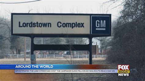 Gm Revealed The Uaw Strike Has Cost An Estimated 200 Million Wfxb