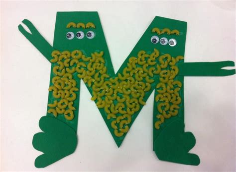 Letter M Art Projects For Preschool Play At Indigo Letter M