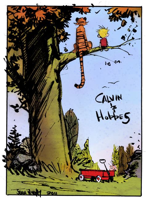 Calvin And Hobbes By Roman Stevens On Deviantart